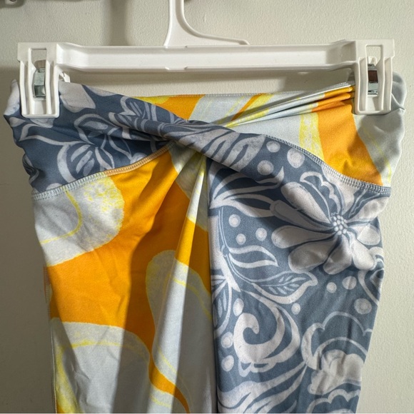 FP Movement by Free People Yellow and Blue Leggings - Picture 2 of 6